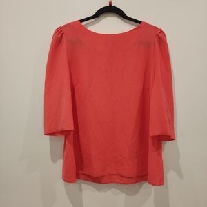 Coral Blouse